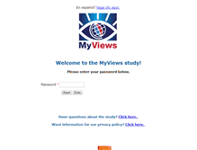 Tablet Screenshot of myviews.com